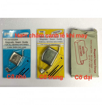 Cữ trung nam châm canh lề vải để may thẳng